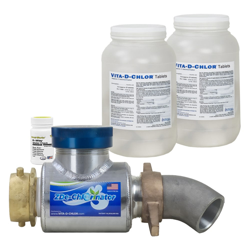NEMA-100 Dechlorination Elbow Diverter Starter Kit