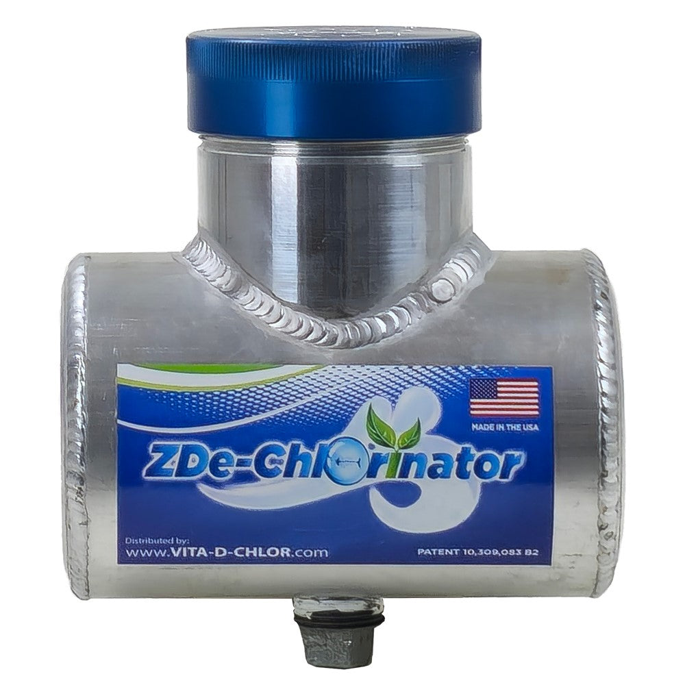 NEMA-200C In-Line Tablet Dechlorinator with 2.5" FPT