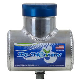 NEMA-200C In-Line Tablet Dechlorinator with 2.5" FPT